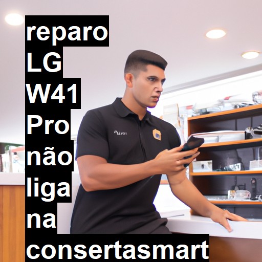 LG W41 PRO NÃO LIGA | ConsertaSmart