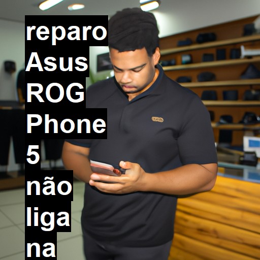 ASUS ROG PHONE 5 NÃO LIGA | ConsertaSmart