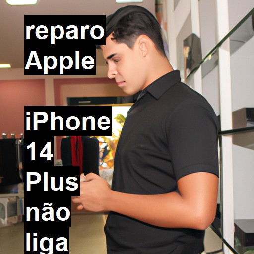 APPLE  IPHONE 14 PLUS NÃO LIGA | ConsertaSmart