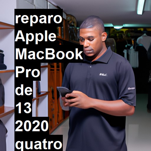 APPLE MACBOOK PRO DE 13 2020 QUATRO PORTAS NÃO LIGA | ConsertaSmart