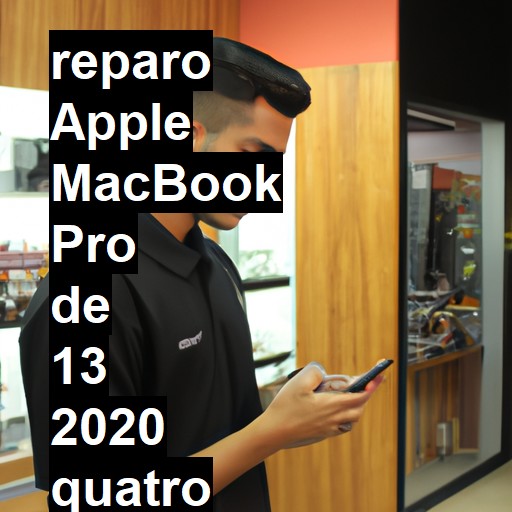 APPLE MACBOOK PRO DE 13 2020 QUATRO PORTAS NÃO LIGA | ConsertaSmart