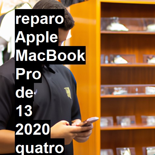 APPLE MACBOOK PRO DE 13 2020 QUATRO PORTAS NÃO LIGA | ConsertaSmart