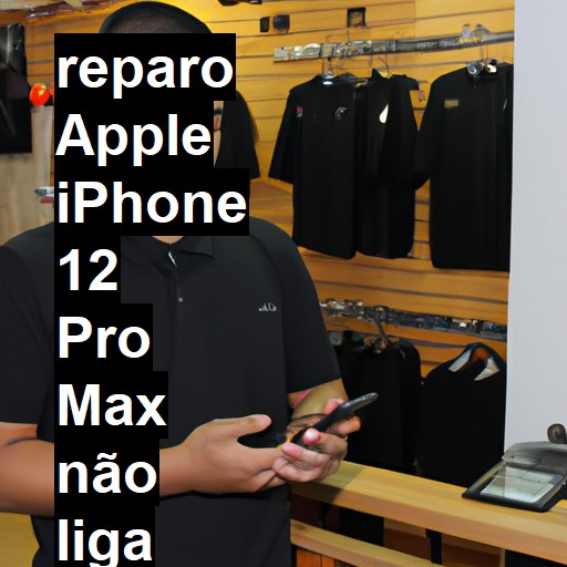 APPLE IPHONE 12 PRO MAX NÃO LIGA | ConsertaSmart