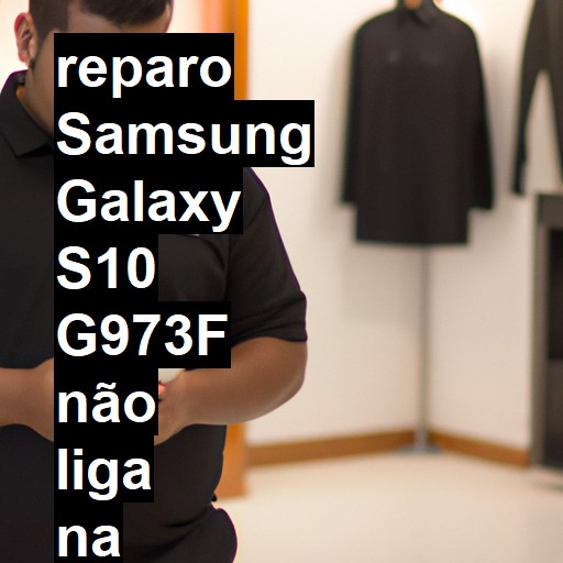 SAMSUNG GALAXY S10 G973F NÃO LIGA | ConsertaSmart