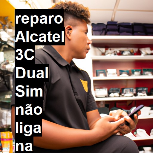 ALCATEL 3C DUAL SIM NÃO LIGA | ConsertaSmart