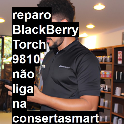 BLACKBERRY TORCH 9810 NÃO LIGA | ConsertaSmart