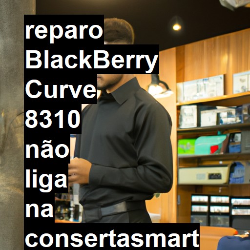 BLACKBERRY CURVE 8310 NÃO LIGA | ConsertaSmart