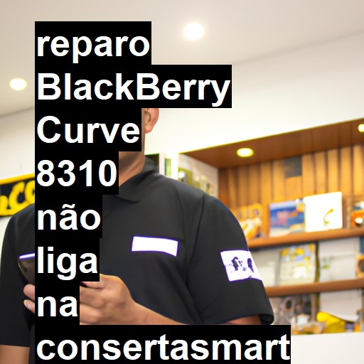 BLACKBERRY CURVE 8310 NÃO LIGA | ConsertaSmart