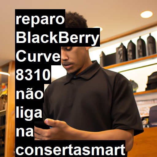 BLACKBERRY CURVE 8310 NÃO LIGA | ConsertaSmart