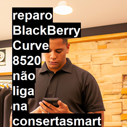 BLACKBERRY CURVE 8520 NÃO LIGA | ConsertaSmart