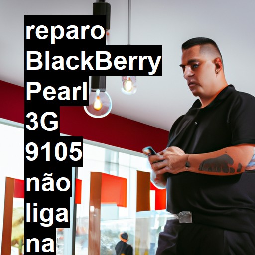 BLACKBERRY PEARL 3G 9105 NÃO LIGA | ConsertaSmart