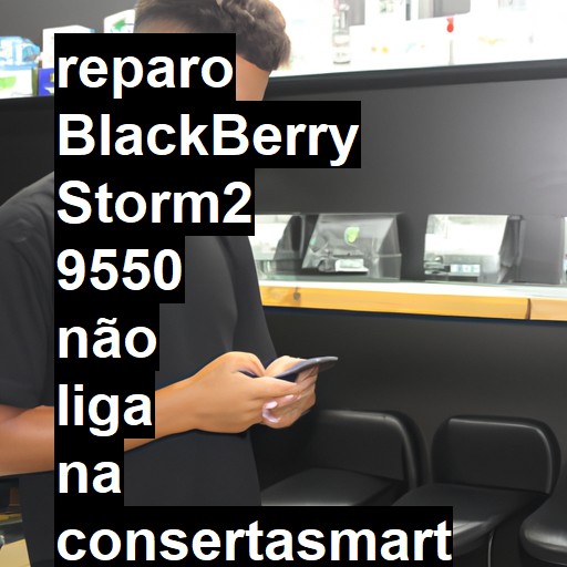 BLACKBERRY STORM2 9550 NÃO LIGA | ConsertaSmart