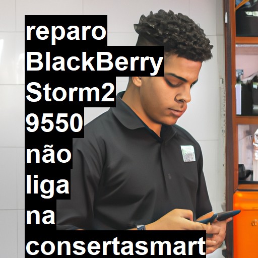 BLACKBERRY STORM2 9550 NÃO LIGA | ConsertaSmart