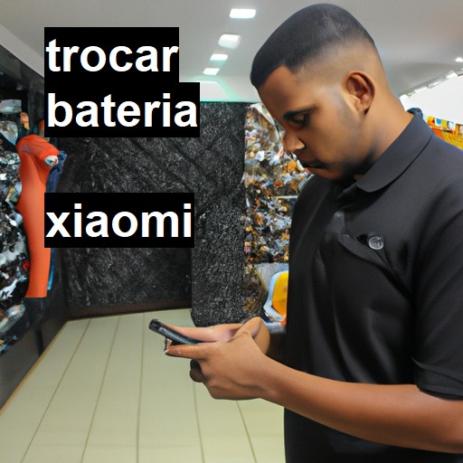 Trocar bateria Xiaomi  |  R$ 99,00 (a partir)