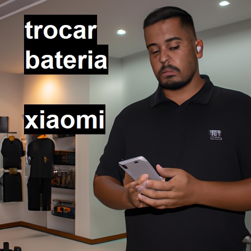 Trocar bateria Xiaomi  |  R$ 99,00 (a partir)