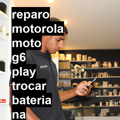 TROCAR BATERIA MOTOROLA MOTO G6 PLAY | Veja o preço