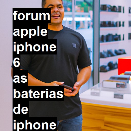 APPLE IPHONE 6 - AS BATERIAS DE IPHONE 6 E 6S SÃO DIFERENTES | ConsertaSmart 