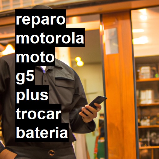 TROCAR BATERIA MOTOROLA MOTO G5 PLUS | Veja o preço