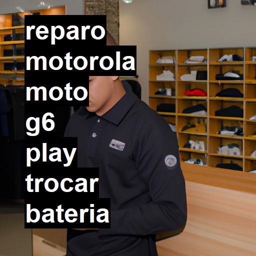 TROCAR BATERIA MOTOROLA MOTO G6 PLAY | Veja o preço