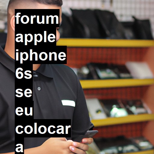 APPLE IPHONE 6S - SE EU COLOCAR A BATERIA DO 6S PLUS NO 6 PLUS PREJUDICA | ConsertaSmart 