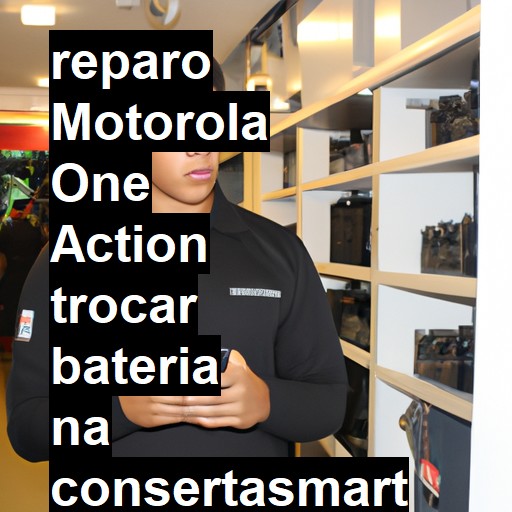 TROCAR BATERIA MOTOROLA ONE ACTION | Veja o preço