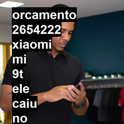 XIAOMI MI 9T ELE CAIU NO CHÃO E LIGA MAIS A TELA FICA TODA PRETA NÃO DÁ DE VER NADA NEM MEXER  | ConsertaSmart GASPAR CENTRO