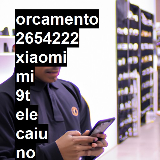 XIAOMI MI 9T ELE CAIU NO CHÃO E LIGA MAIS A TELA FICA TODA PRETA NÃO DÁ DE VER NADA NEM MEXER  | ConsertaSmart GASPAR CENTRO