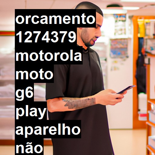 MOTOROLA MOTO G6 PLAY APARELHO NÃO LIGA, NÃO CARREGA , SÓ PISCA A LUZ BRANCA DO LED AO CARREGAR | ConsertaSmart Jundiaí 1