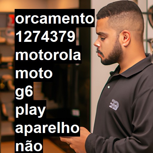 MOTOROLA MOTO G6 PLAY APARELHO NÃO LIGA, NÃO CARREGA , SÓ PISCA A LUZ BRANCA DO LED AO CARREGAR | ConsertaSmart Jundiaí 1