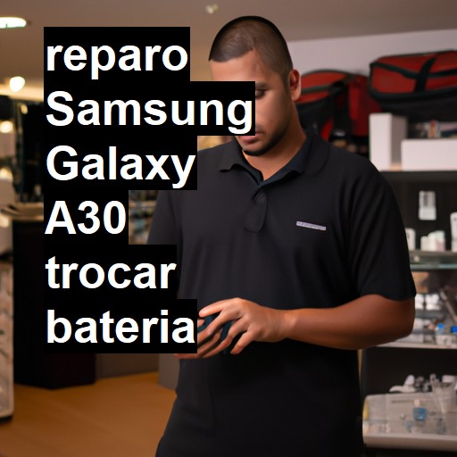 TROCAR BATERIA SAMSUNG GALAXY A30 | Veja o preço