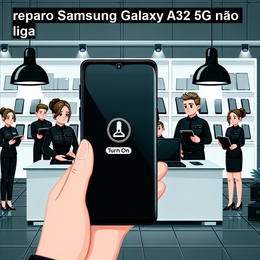 SAMSUNG GALAXY A32 5G NÃO LIGA | ConsertaSmart