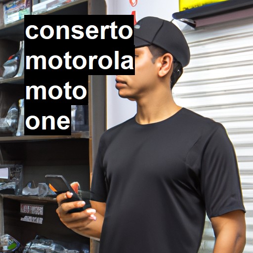 Conserto em  Moto One | Veja o preço