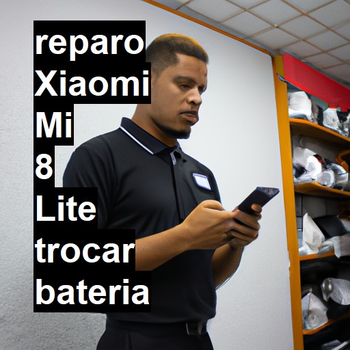 TROCAR BATERIA XIAOMI MI 8 LITE | Veja o preço