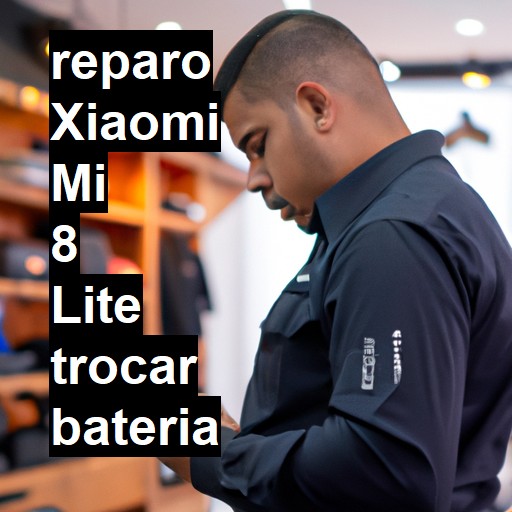 TROCAR BATERIA XIAOMI MI 8 LITE | Veja o preço