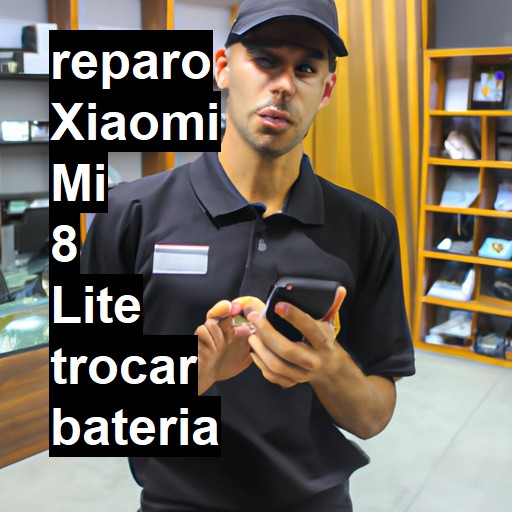 TROCAR BATERIA XIAOMI MI 8 LITE | Veja o preço