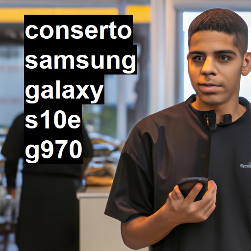 Conserto em Samsung Galaxy S10E G970 | Veja o preço