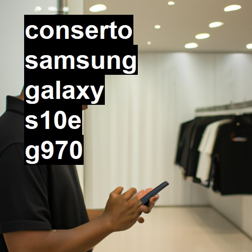 Conserto em Samsung Galaxy S10E G970 | Veja o preço