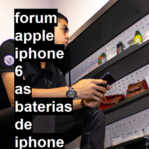 APPLE IPHONE 6 - AS BATERIAS DE IPHONE 6 E 6S SÃO DIFERENTES | ConsertaSmart 