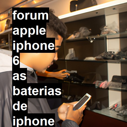 APPLE IPHONE 6 - AS BATERIAS DE IPHONE 6 E 6S SÃO DIFERENTES | ConsertaSmart 