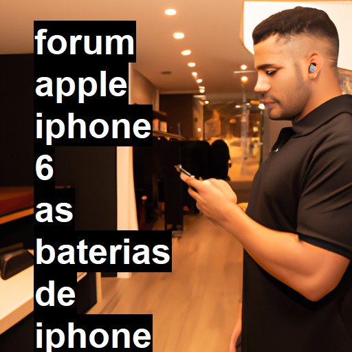 APPLE IPHONE 6 - AS BATERIAS DE IPHONE 6 E 6S SÃO DIFERENTES | ConsertaSmart 