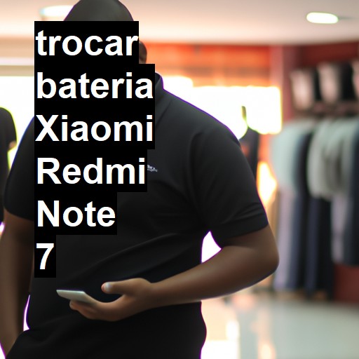 TROCAR BATERIA XIAOMI REDMI NOTE 7 | Veja o preço