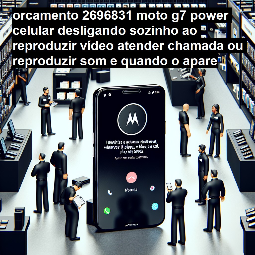 MOTO G7 POWER CELULAR DESLIGANDO SOZINHO AO REPRODUZIR VÍDEO, ATENDER CHAMADA, OU REPRODUZIR SOM, E QUANDO O APARELHO DESLIGA, NÃO SAI DA PRIMEIRA TELA DE INICIALIZAÇÃO (A TELA AZUL DA MOTOROLA) POIS QUANDO CHEGA NESSA TELA, ELE SE DESLIGA NOVAMENTE, VINDO A LIGAR DE FATO SOMENTE QUANDO TÁ LIGADO AO CARREGADOR | ConsertaSmart Recife Boa Viagem