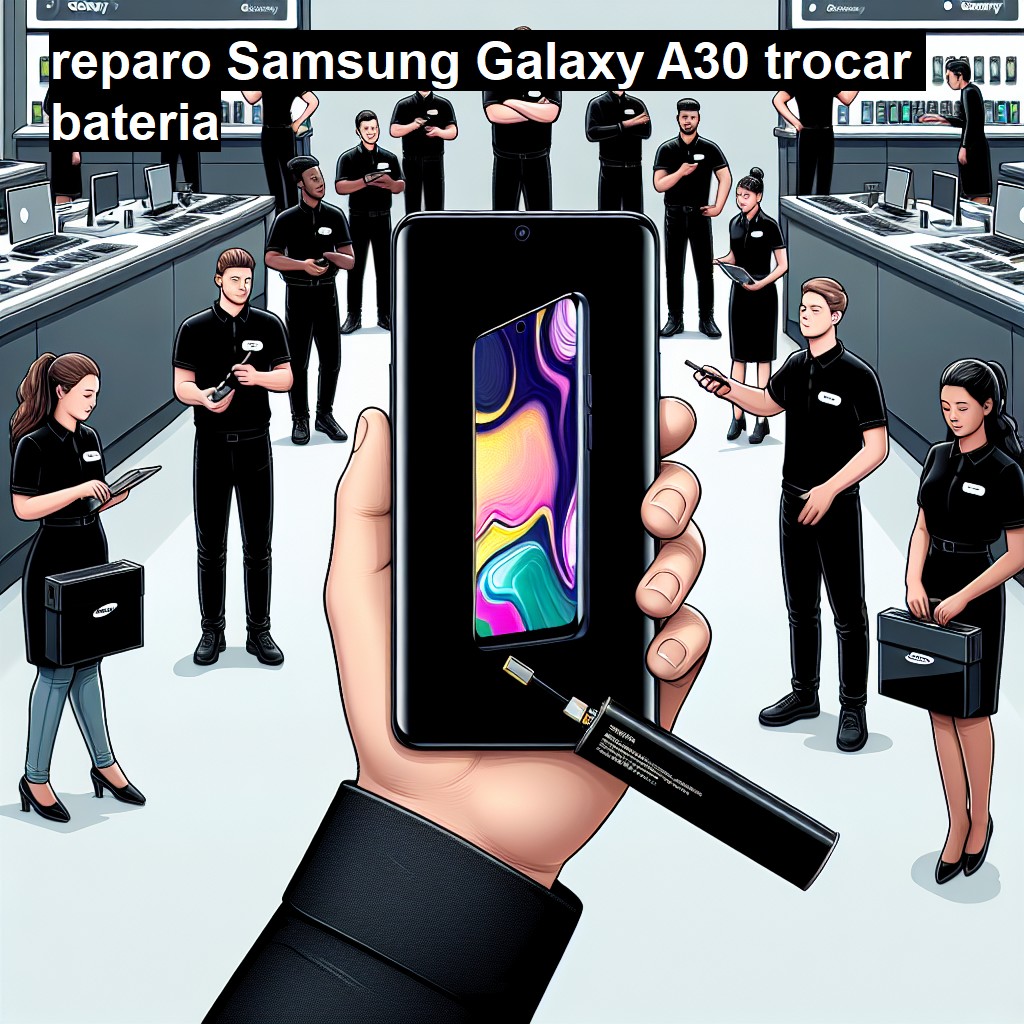 TROCAR BATERIA SAMSUNG GALAXY A30 | Veja o preço