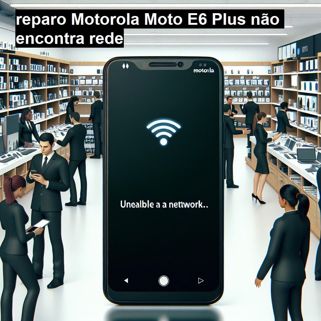 MOTOROLA MOTO E6 PLUS NÃO ENCONTRA REDE | ConsertaSmart