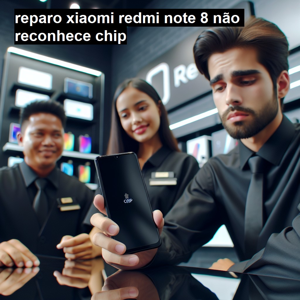 XIAOMI REDMI NOTE 8 NÃO RECONHECE CHIP | ConsertaSmart