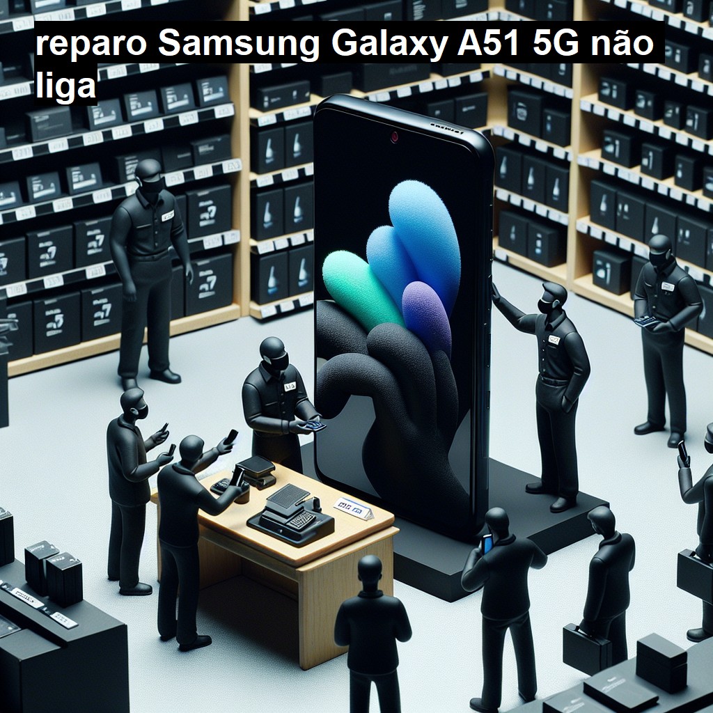 SAMSUNG GALAXY A51 5G NÃO LIGA | ConsertaSmart