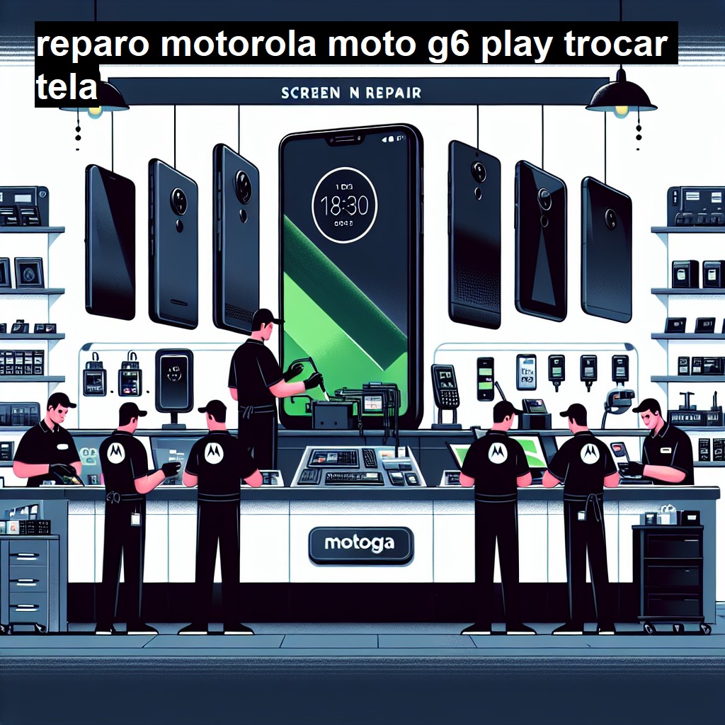 TROCAR TELA MOTOROLA MOTO G6 PLAY | Veja o preço