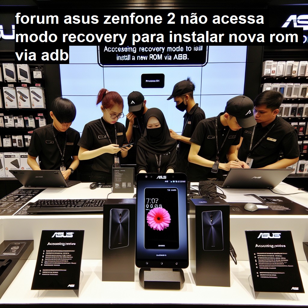 ASUS ZENFONE 2 - NÃO ACESSA MODO RECOVERY PARA INSTALAR NOVA ROM VIA ADB | ConsertaSmart 