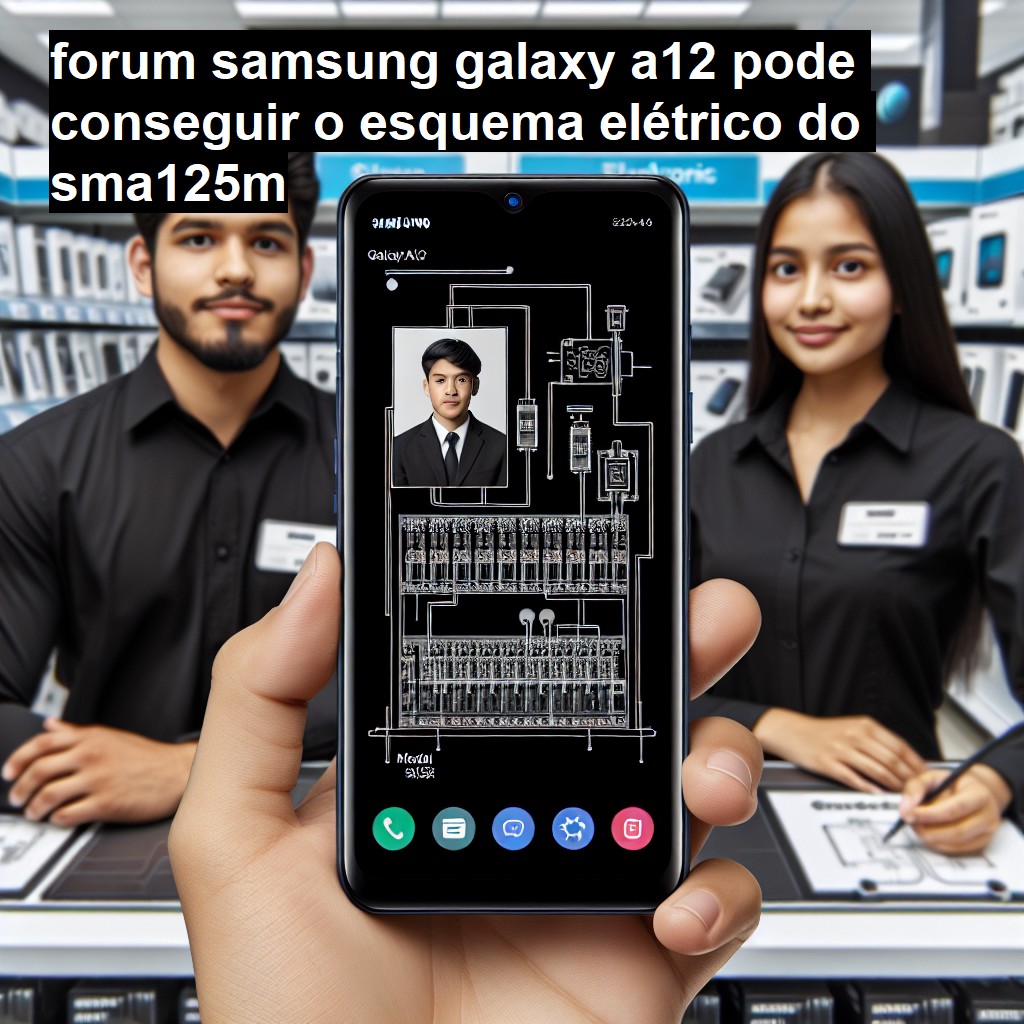 SAMSUNG GALAXY A12 - PODE CONSEGUIR O ESQUEMA ELÉTRICO DO SMA125M | ConsertaSmart 