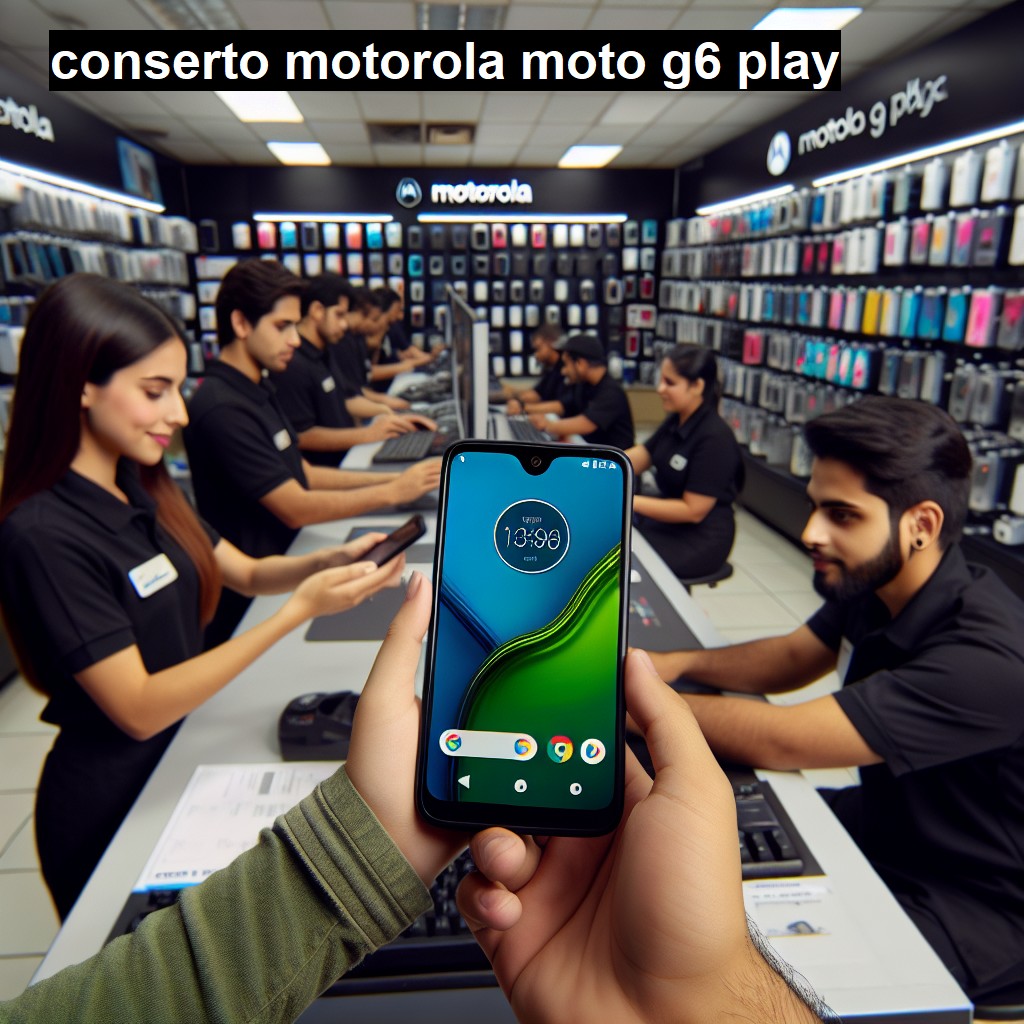 Conserto em MOTOROLA Moto G6 Play | Veja o preço